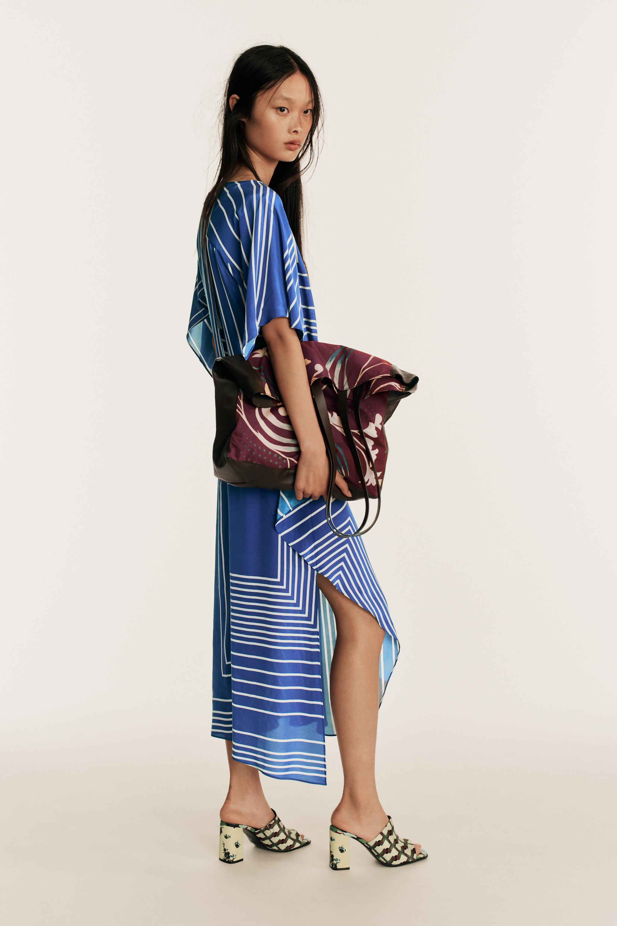 LIMITED EDITION PRINTED MIDI DRESS